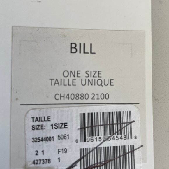 Canadian Hat 1918 Bill Classic Wool Beret/Tam Hat Neutral Black Sz OS NWT - Picture 7 of 8